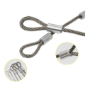 Miniatyrbillede 10 af 10: 1,5-4mm Wire Reb Hængende Reb 3MM1 METER 1 METER 3mm1 Meter