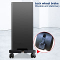 Miniatyrbillede 6 af 10: Computer Mainframe Bracket PC Holder HVID white