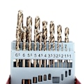 Miniatyrbillede 7 af 10: 13/19/25 STK Twist Drill Bit Sæt Træbearbejdningsværktøj Bits 13 STK 13PCS