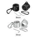 Miniatyrbilde 3 av 10: 2stk Flaggstang Ringer Flaggstang Roterende Ringer SVART Black