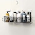 Miniatyrbillede 1 af 10: Badeværelseshylde Badeværelsesarrangør 1 1