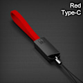 Miniatyrbild 1 av 10: USB datakabel Snabbladdningskabel RÖD TYPE-C TYPE-C Red Type-C-Type-C