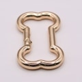 Miniatyrbilde 10 av 10: 2 stk. Fjærringspenner Karabiner Vesker Håndvesker SØLV Silver 28x49mm
