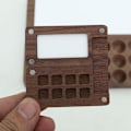 Miniatyrbillede 5 af 10: Farveblandingsboks Sort valnød Tom kassepalette rejsemaling