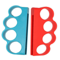 Miniatyrbilde 5 av 7: Boksespillhåndtak Game Controller Grips 4 4 4