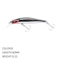 Pikkukuva 8 / 10: uppoava Minnow Baits Fish Hooks H H H