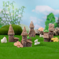 Miniatyrbillede 6 af 10: Husfigurer Stråtækt sommerhus TYPE C TYPE C Type C
