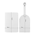 Miniatyrbillede 2 af 10: 2 STK Pastaske ID Holder SORT Black