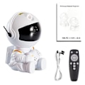 Miniatyrbilde 1 av 10: Astronaut Stars projektor projektorlampe HVIT 1 1 white 1-1