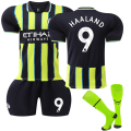 Pikkukuva 1 / 2: Manchester Cityn 2024-2025 Vieras Pelipaita Lapsille, Nro 9 Haaland 16