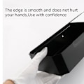 Miniatyrbilde 4 av 9: Tissue Box Baderom Toalett Tissue Holder SORT A A BLACK A-A