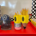 Pikkukuva 8 / 10: Pencil Pal Organizer kynäpidike KELTAINEN yellow