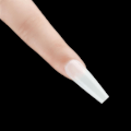 Miniatyrbillede 10 af 10: 100 stk/æske falske neglespidser Kiste falske negle CLEAR-100STK-BOX Clear-100PCS-Box
