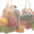 Pikkukuva 3 / 10: 2kpl Hedelmäkauppalaukut Mesh L L