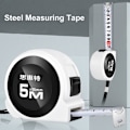 Miniatyrbillede 10 af 10: Stål Målebånd Drop-resistent målebånd 3M X 19MM 3m x 19mm