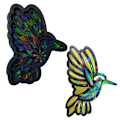 Miniatyrbillede 7 af 9: Hummingbird Silikone Form Cross Forme SORT black