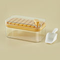 Miniatyrbild 1 av 10: Ice Cube bricka Mould GUL ENKELLAGER ENLAGER Yellow Single layer-Single layer