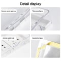 Miniatyrbild 7 av 10: Switch Cover Sockel Vattentät Box VIT white