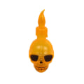 Miniatyrbillede 4 af 10: Halloween kranie lys Elektronisk Lampe SORT black