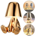 Miniatyrbillede 8 af 10: Bordlampe Golden Man 8059 8059 8059