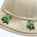 Miniatyrbillede 9 af 10: Sød Hat Frog Bucket Hat SORT Black