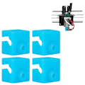 Miniatyrbillede 4 af 9: 5 STK Silikonesok Hotend 3D Heater Block 3D Printer Dele