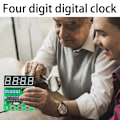 Miniatyrbild 3 av 9: Reservdelar fyrsiffrig klocksats 4 Bits Digital LED