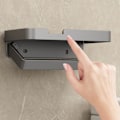 Miniatyrbilde 4 av 10: Papirrullholder SORT C C Black C-C