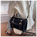 Miniatyrbilde 8 av 10: Lamb Plysj Small Bag Messenger Bag BRUN Brown