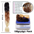 Pikkukuva 2 / 10: Jumbo Braid Braiding -hiustenpidennys 7 7 7
