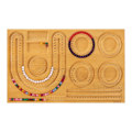 Miniatyrbillede 1 af 10: Bambus Combo Beading Board Bead Board Design B B B
