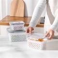 Miniatyrbild 6 av 10: Kylskåp Förvaringsbox Set Kylskåp Fresh Container Box SET SET Set