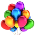 Miniatyrbilde 5 av 10: 30stk Latex Ballong Oppblåsbar Dekor Ballong SORT SLIVER SORT Black Sliver