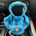 Miniatyrbillede 1 af 8: Christmas Gear Shift Knop Hættetrøje Knop Hættetrøje Sweatshirt BLÅ 3 3 blue 3-3