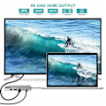 Miniatyrbillede 2 af 10: 6 i 1 USB 3.1 Type-C Hub 4K HDMI 6 in 1 USB-C Hub