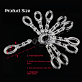 Miniatyrbillede 3 af 9: PE Pellet Bait Bands Oval agn loop Baitbands