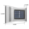 Miniatyrbillede 2 af 10: Solar Væglampe LED Lys FARVE LYS FARVE LYS Colored Light