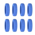 Miniatyrbillede 10 af 10: 8 STK/Sæt Rejse Bagage Caster Sko Kuffert Hjul Beskyttelse yellow 8pcs-8pcs