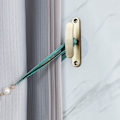 Miniatyrbilde 10 av 10: 2stk Gardin Holdback Monterte Metallkroker HVIT white