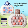 Miniatyrbillede 8 af 10: Pop Light Fidget Game Quick Push Bubble Game Håndtag Legetøj 1 1