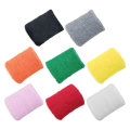 Pikkukuva 7 / 10: 5 KPL Sweatband Ranneke PUNAINEN red