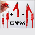 Miniatyrbillede 6 af 7: 22 STK Multimeter Testledninger Tilbage Probes Kit Pins Alligator Clip