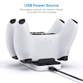 Miniatyrbild 4 av 6: för PS5 Charging Dock Controller Laddare