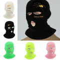 Miniatyrbillede 5 af 6: Strikket hue vindtæt maske A A A