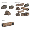 Miniatyrbillede 5 af 10: Kunstig Stubbe Miniaturesten 1-3 STK 1-3 STK 1-3pcs