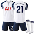 Miniatyrbilde 1 av 3: 2025-2026 Tottenham Hotspur Hjemmedrakt for barn nr. 21 Kulusevski M
