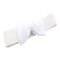 Miniatyrbilde 1 av 10: Bredt elastisk belte Sløyfe chiffon linning BEIGE beige