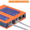 Miniatyrbillede 3 af 10: Netværkskabeltester Ethernet-kabeltester Wiretestværktøj