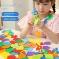 Miniatyrbillede 9 af 10: Montessori Legetøj Pædagogisk Legetøj 128 STK STYLE1 128STK STYLE1 128Pcs Style1