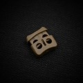 Miniatyrbillede 7 af 9: 4 stk Fjedersnor Låse Toggle Stopper SORT Black